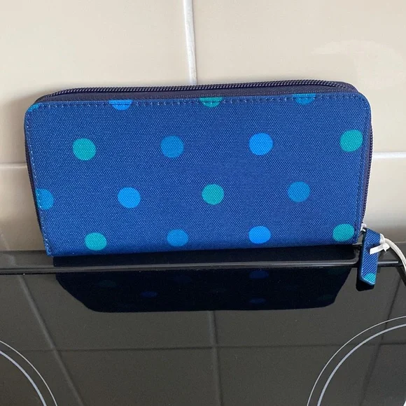 Cath Kidston Recycled Power Spot Continental Zip Wallet - Picture 2 of 5